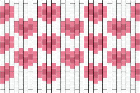 Heart Flat Panel Pattern Kandi Pattern Kandi Heart Pattern, Kandi Panel Pattern, Kandi Panel, Kandi Heart, Kandi Patterns Cuff, Diy Kandi Bracelets, Kandi Cuffs, Diy Kandi, Kandi Ideas