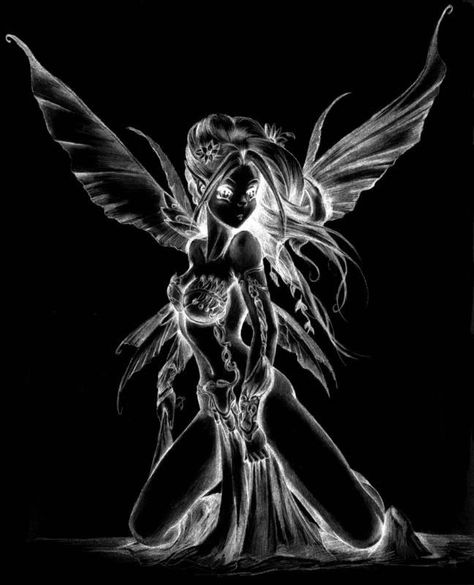 Fairy Images, Black Fairy, Unicorns And Mermaids, Fairy Dragon, Gothic Fairy, Fairy Pictures, Fairy Artwork, Fairy Tattoo, Dark Fairy