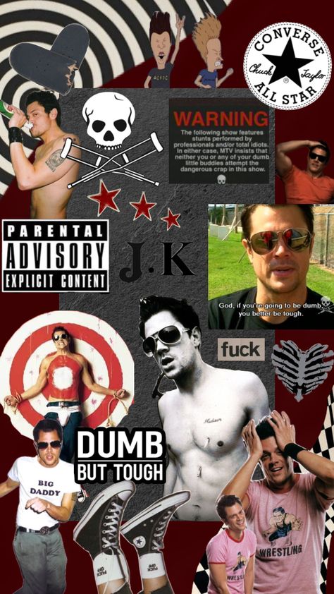 Johnny Knoxville.🖤 #johnnyknoxville #jackass #mtv #vibes #movies #funny #skate #red #aesthetic #wallpaper Johnny Knoxville Wallpaper, Teenage Aesthetic, Red Aesthetic Wallpaper, Johnny Knoxville, 90s Wallpaper, Inspo Pics, Red Aesthetic, Live Laugh Love