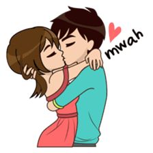 Love u hotte muhaa going to church muuuuuuuaaah love u sweetu have breakfast till then vill come back 😘😘😘😘 Love Cartoon Couple, App Stickers, Cute Couple Drawings, Cartoons Love, Cute Love Stories, Couple Illustration, Cute Couple Cartoon, Cute Cartoon Pictures, Lovely Couple