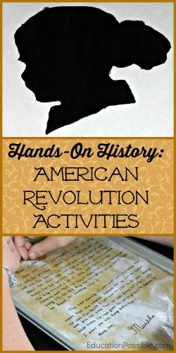 Hands-On History: American Revolution Activities @Education Possible American History Lessons High School, American History Art, American Revolution Activities, American History Activities, American History Projects, History Lessons For Kids, American History Homeschool, American History Timeline, Teaching American History