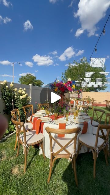 LOPEZ'S EVENTS & RENTALS LLC on Instagram: "Colorful Mexican Hacienda Style Wedding 🌼🌹🌼" Mexican Wedding Theme Decorations, Hacienda Party Theme, Mexican Wedding Ideas Decor, Mexican Backyard Wedding, Hacienda Wedding Mexico, Mexican Boho Wedding, Mexican Hacienda Wedding, Hacienda Wedding Decor, Rancho Wedding Mexican