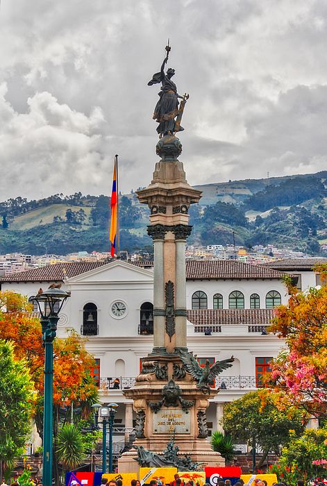 Independence Monument in Quito, Ecuador Quito Ecuador, World Cities, Quito, Art Poses, Mendoza, Cn Tower, Ecuador, South America, Fine Art America