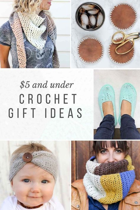 These modern crochet gift ideas can all be make for under $5, which means you can give gifts that are thoughtful, stylish AND easy on your wallet. Crochet Gift Ideas, Make And Do Crew, Gifts For Aunt, Crochet Sweaters, Crochet Gift, Make Do, Gift Design, Modern Crochet, Free Crochet Patterns