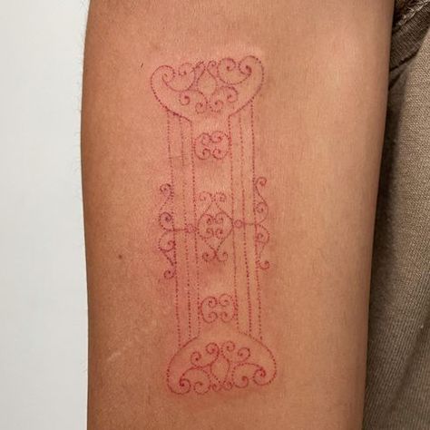 Gates Tattoo, Gate Tattoo, Iron Tattoo, Goth Tattoo, Iron Gates, Wire Sculpture, Back Tattoo, Cute Tattoos, Paw Print Tattoo