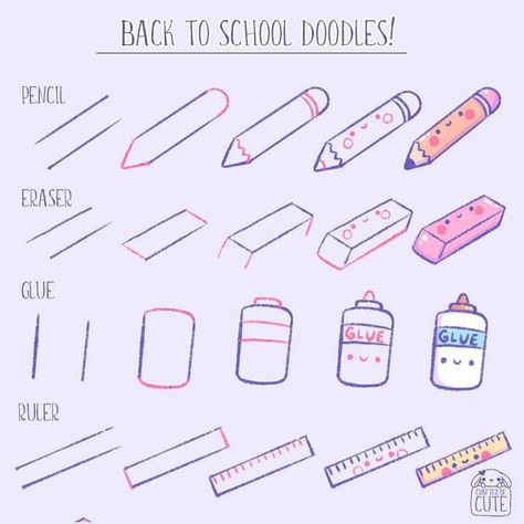 Back to school kawaii doodles - Crafter of Cute Kawaii Bullet Journal, Journal Lettering Ideas, Quick Easy Crafts, Felt Plants, Bullet Journal Lettering, School Kawaii, Calendar Doodles, School Doodles, Arte Doodle