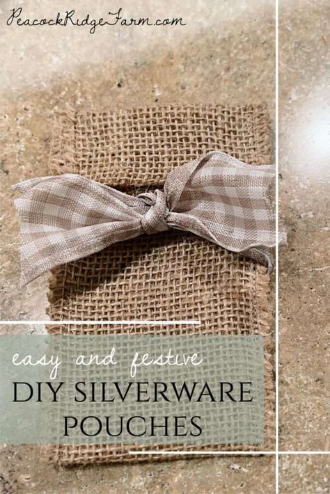 Wrapping Silverware In Paper Napkins, Diy Party Table, Utensils Holder Diy, Wrapped Silverware, Silverware Caddy, Silverware Holder, Plastic Silverware, Paper Pouch, Pouch Diy