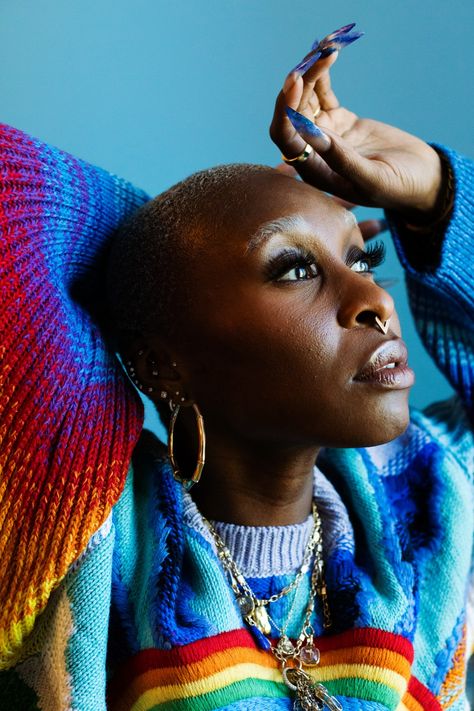 1 Vs 1, Cynthia Erivo, Capricorn Women, Tv Icon, Black Goddess, Black Actors, Funky Outfits, Bold And The Beautiful, British Actors