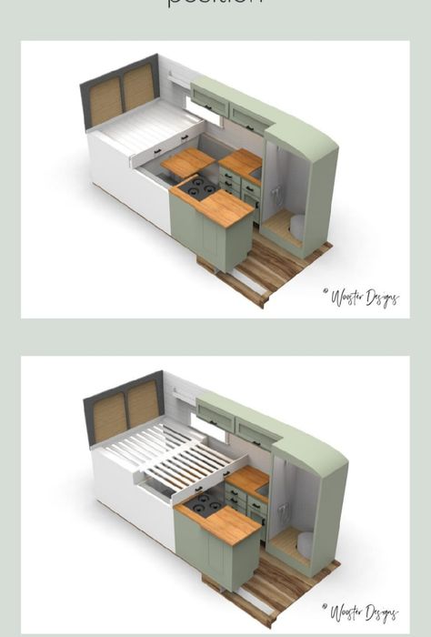 Small Camper Vans Ideas, Campervan Interior Layout, Campervan Layout, Camper Interior Design, Home Inspo Cozy, Minimalism Home, Kombi Home, Van Conversion Interior, Diy Camper Remodel