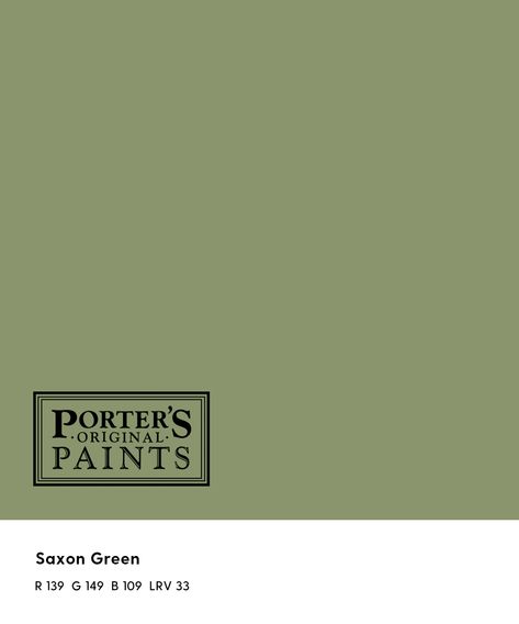 Handmade paints, speciality finishes and more Porters Paints, Green Pallet, Unit Kitchen, Newsletter Names, Porter Paint, Dark Trim, Instagram Projects, Olive Grove, Handmade Paint