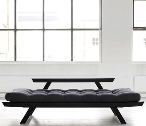 Metal Frame Sofa, Bebop Jazz, Steel Bed Design, Iron Furniture Design, Steel Furniture Design, Steel Sofa, Sofa Bed Mattress, Wooden Sofa Designs, Pallet Projects Furniture