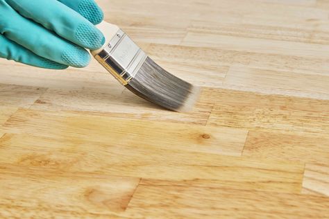 How to Seal a Butcher Block Countertop How To Treat Butcher Block Countertop, How To Seal Butcher Block Countertops, Sealing Butcher Block Countertops, Butcher Block Cart, How To Apply Polyurethane, Butcher Block Countertop, Butcher Block Table, Butcher Block Top, Butcher Block Counter