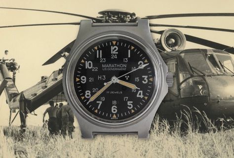 An in-depth guide of the legendary U.S GG-W-113 Pilot's watch, produced by Hamilton, Marathon, and Benrus between 1967 and 1986. Marathon Watch, Type Face, Mil Spec, Tactical Clothing, Pilot Watch, Military Watches, Buyers Guide, Men Style Tips, Style Tips