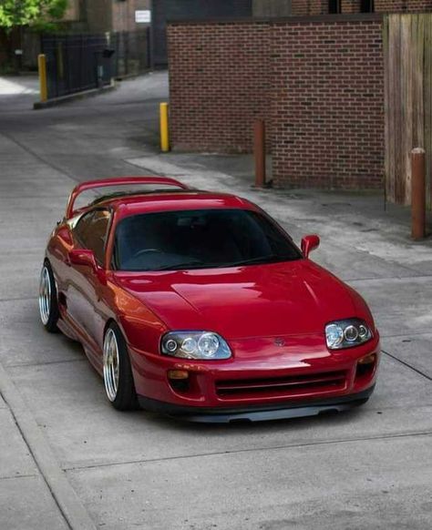 1994 Toyota Supra, Jdm Legends, Red Juice, Japanese Rose, Supra Mk4, Toyota Supra Mk4, Best Classic Cars, Street Racing Cars, Import Cars