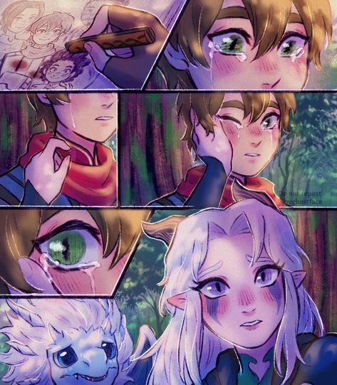 Rayla X Callum, Rayla Dragon Prince, Prince Dragon, The Dragon Prince, Dragon Princess, Prince Art, Arte Dc Comics, Rose Family, Purple Rose