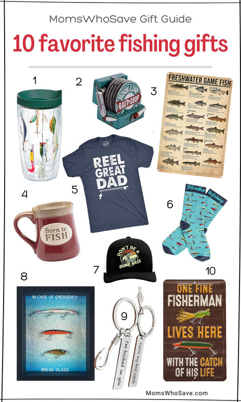 Gift Guide: 10 of Our Favorite Gifts for a Fisherman Best Gifts For Fisherman, Fishing Gift, Unique Fishing Gifts, Fisherman Gifts, Fishing Life, Crafty Gifts, In Case Of Emergency, Fishing Gifts, Gifts For Men