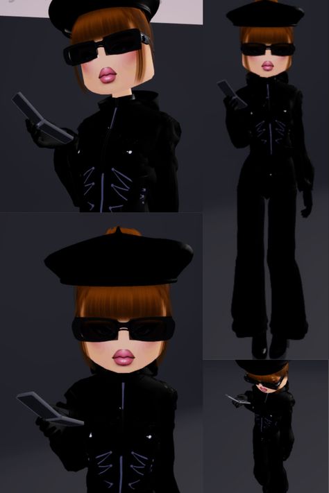 Theme: Spy Spy Dti Outfit, Spy Dress, Spy Theme, Spy Outfit, Dti Ideas, Dti Fits, Decal Codes, Bloxburg Decals, Bloxburg Decal Codes