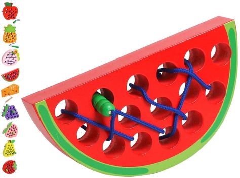 Amazon.com: Wooden Lacing Cheese Threading Toys, Fine Motor Skills Toy, Wood Block Puzzle Car Airplane Travel Game Early Learning Montessori Development Educational Gift for 3 4 5 Years Old Toddlers Baby Kids : Toys & Games Sorting & Stacking Toys, Block Puzzle, Montessori Educational Toys, Development Activities, Airplane Travel, Stacking Toys, Gifted Education, Travel Games, Activity Toys