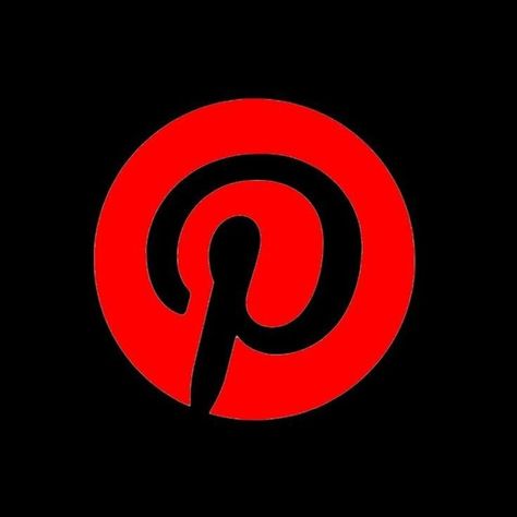 Red and black Pinterest icon | Snapchat icon, Ios app icon design, Black app Black Pinterest Icon, Icon For Pinterest, Pinterest Icon, Black Pinterest, App Store Icon, Snapchat Icon, Black App, Store Icon, Pinterest App