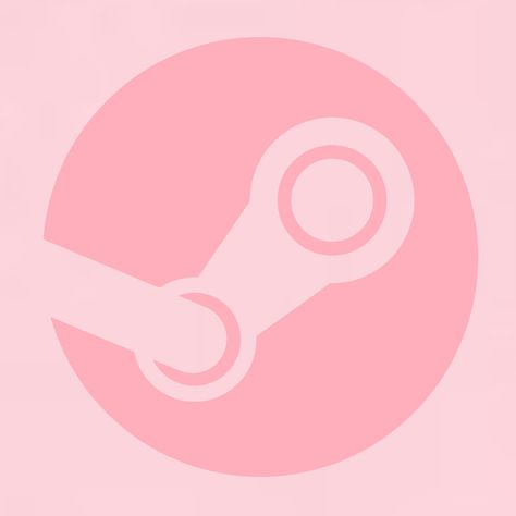 Steam Icon Aesthetic, Pc Icons Png, Pink Steam Icon, Pink Desktop Icons, Steam App Icon, Pink Discord Icon, Chrome App Icon Pink, Pink Play Store Icon, Pink Google Chrome Icon