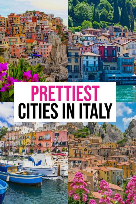 prettiest cities in italy Italy Destinations, Italy Trip Planning, Italian Cities, Europe 2024, Cities In Italy, Birthday Trip, Italy Travel Tips, Travel Italy, Arizona Travel