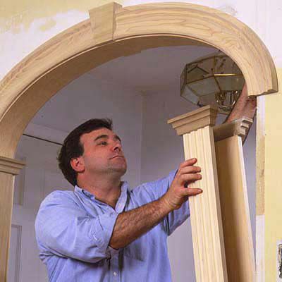 Beautify Your Home With Crown Molding and Other Trim Upgrades - This Old House Moulding Ideas, Arch Doorway, Crown Moldings, Trim Ideas, Trim Work, Crown Moulding, Arch Kit, Crown Molding, Home Repairs