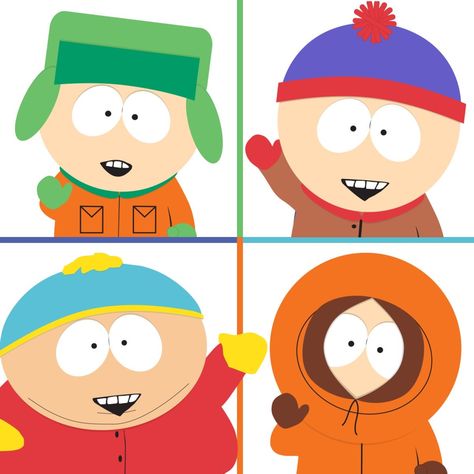 Southpark Painting Easy, South Park White Background, South Park Widget Ideas, South Park Painting Ideas, South Park Printables, Southpark Widgets, South Park Characters Image, Southpark Painting, South Park Birthday Party Ideas