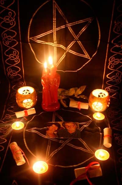 Black Magic, Candles, Black