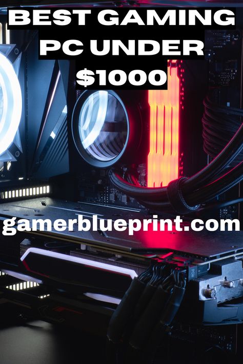 How to Build a Best Gaming PC Under $1000? Best Gaming Pc, Custom Gaming Computer, Gaming Pc Build, Best Starters, Pc Build, Home Exterior Makeover, Best Pc, Exterior Makeover, Best Computer