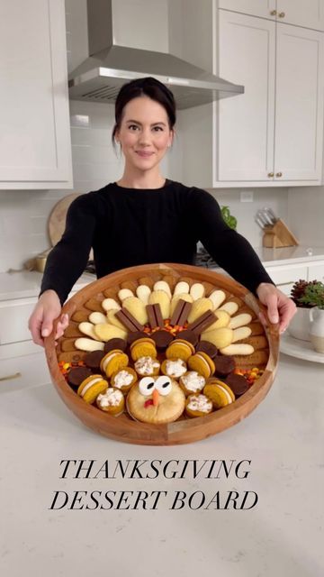 Turkey Dessert Board, Thanksgiving Dessert Charcuterie Board, Thanksgiving Dessert Tray, Thanksgiving Dessert Board, Turkey Dessert, Candy Turkeys, Turkey Desserts, Mini Apple Pie, Tiny Pies