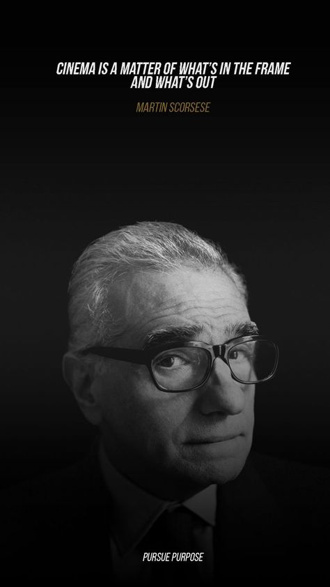 The beauty of cinema, aptly put by Martin Scorsese - perfect inspiration for the week ahead! #MartinScorsese #ArtistInspiration #MondayMotivation #mondaythoughts #Cinema #PursuePurpose The Beauty Of Cinema, Beauty Of Cinema, Martin Scorsese Quotes, Filmmaking Quotes, Quotes Artist, Screenwriting Tips, Film Tips, Cinema Quotes, Best Movie Quotes