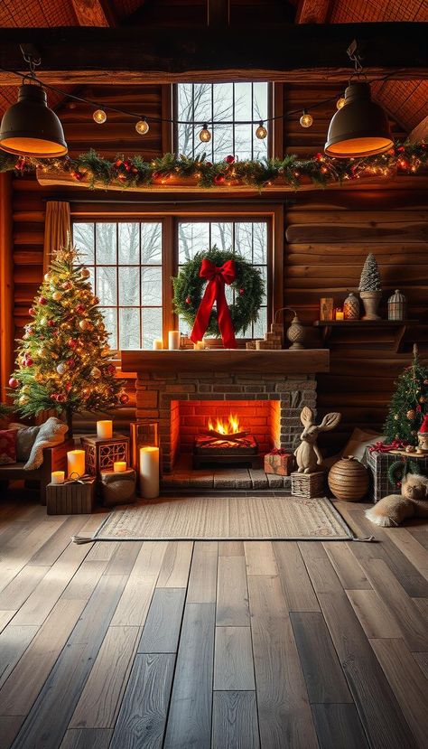 Bring the charm of the countryside to your holiday setup! These rustic Christmas decor ideas include wood accents, cozy plaids, and natural touches for a down-to-earth festive feel. 🪵🎅 #RusticChristmas #FarmhouseStyle Rustic Christmas Decor Ideas, Rustic Christmas Decor, Christmas Decorations Rustic, Down To Earth, Christmas Decor Ideas, Wood Accents, Rustic Christmas, Farmhouse Style, Christmas Decor