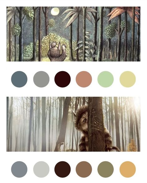 Where the Wild Things Are Color Palette Wild Things Nursery, Wild Things Party, Wild Birthday Party, Wild One Birthday Party, Nursery Mural, Baby Boy Room Nursery, Nursery Baby Room, Big Boy Room, Nursery Inspiration