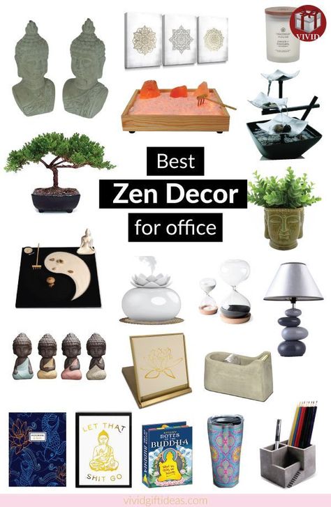 Best Zen Office Decor Ideas #zen #peaceful #serene #calmness Zen Work Office, Office Decor Calming, Calming Office Decor, Zen Office Space, Zen Home Office, Zen Office Decor, Zen Desk, Zen Office, Zen Home