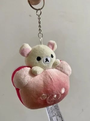 New Cute Anime Rilakkuma Korilakkuma Bear Kiiroitori Hamburger Plush Keychain Small Pendant Kids Stuffed Toys For Children Gifts - Plush Keychains - AliExpress Rilakkuma Merch, Rilakkuma And Korilakkuma Plush, Rillakuma Keychain, Korilakkuma Collection, Rilakkuma Plushie, Rilakkuma Plush, Rilakkuma Keychain Plush, Rainbow Plush, Bears