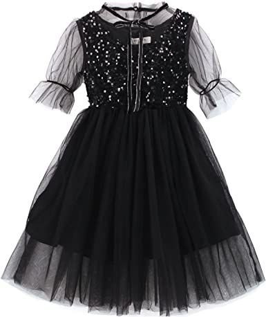 Sequin Tulle Party Dress for Girls Kids & Teens Princess Pageant Sundress Party Dress For Girls, Wednesday Dress, Bowknot Dress, Hot Skirts, Tulle Party Dress, Twirl Skirt, Dress Attire, Art Clothing, Evening Dresses For Weddings