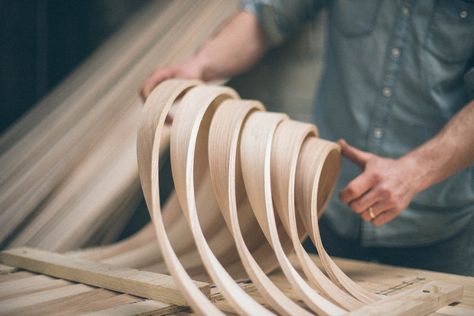 Bending Wood, Steam Bending, Steam Bending Wood, Tom Raffield, Flexible Wood, How To Bend Wood, Furniture Remodeling, Walnut Timber, Office Team