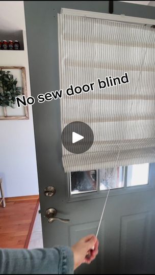 18K views · 22K reactions | No sew farmhouse blind for under $5🤎🤎🤎                                                      This was the easiest project taking only 30 minutes to complete and no sewing required!!                                                 This is a great alternative to replace your dated cheap blinds and can work for camper blinds also!                                         #farmhouse #farmhouseinspired #farmhousedesign #hgtv #cottageliving #joannagaines #diyprojects #fixerupper #farmhouselife #farmhousehome #modernfarmhouse #modernfarmhousestyle #countrylivingmagazine #diyhomeprojects #diyhome #diyhomedecor #ryobi #ryobitools #farmhouseliving #diyproject #farmhouselife #BudgetFriendly #crafting | Lyndsey Roby | Lyndsey Roby · Original audio Diy Window Covering Ideas, Camper Blinds, Window Blinds Ideas, Diy Window Shades, Farmhouse Blinds, Camper Truck, Cheap Blinds, Roman Curtains, Diy Window Treatments