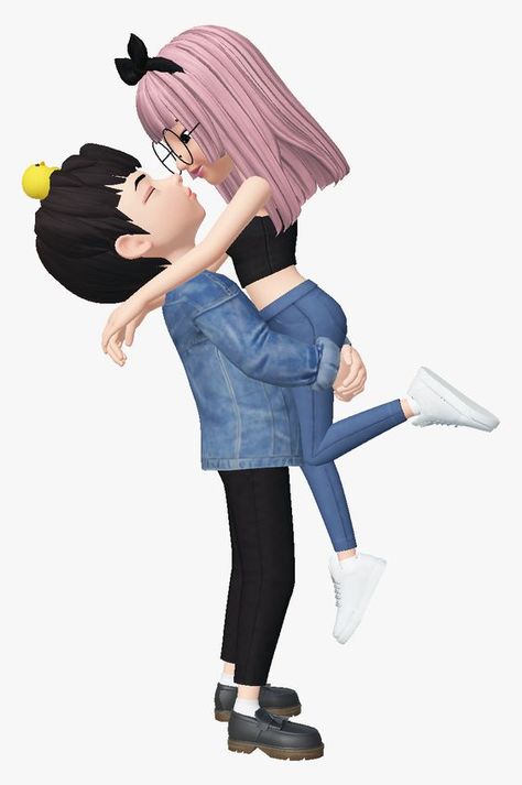 Girl Couple, Couple Cartoon, Png Download, Boy Girl