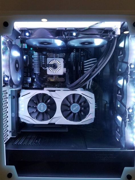 White and Black PC Build - Build Logs - Linus Tech Tips Black Pc Build, White Pc Build, Linus Tech Tips, The Rock Photos, Grease Cleaner, Pretty Nature Pictures, Build A Pc, Rabbit Pictures, Pc Build