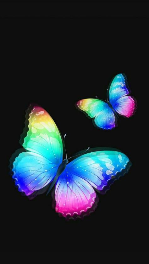 Benfica Wallpaper, Rainbow Butterflies, Blue Butterfly Wallpaper, Rainbow Pictures, Butterfly Wallpaper Backgrounds, Butterfly Background, Butterfly Wallpaper Iphone, Butterfly Images, Cellphone Wallpaper Backgrounds