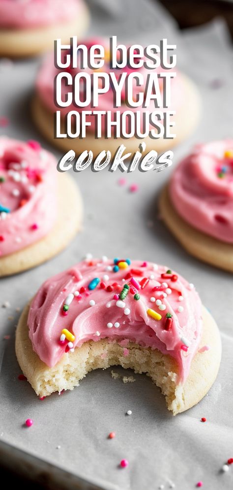 Copycat Lofthouse Cookies [30 Minutes] – Chasety Lofthouse Cookies Copycat, Loft House Cookies Copycat, Homemade Lofthouse Cookies, Lofthouse Cookies Recipe, Loft Cookie Recipe, Dirty Dough Cookies Copycat, Gluten Free Lofthouse Cookies, Cheryl's Cookies Copycat, Copycat Lofthouse Sugar Cookies