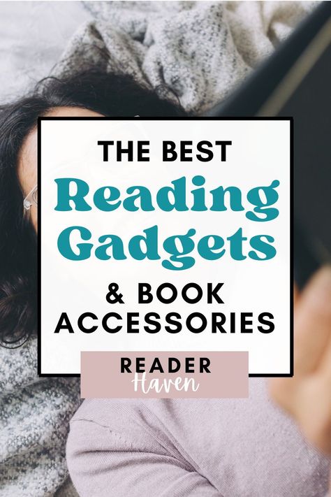 As a lifelong reader and book lover, I've come across some super useful book gadgets and reading accessories that you should definitely know about! From page holders to book sleeves, reading lights, and beyond, here are my favorite bookish accessories! Book Gadgets, Bookish Accessories, How To Read More, Book Sleeves, Reading Lights, Reading Accessories, Audio Book, Book Sleeve, Ebook Reader