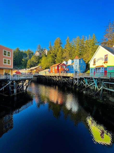 Alaska Summer, Ketchikan Alaska, Small Towns, Dream Life, Places To Travel, Alaska, Travel, Quick Saves