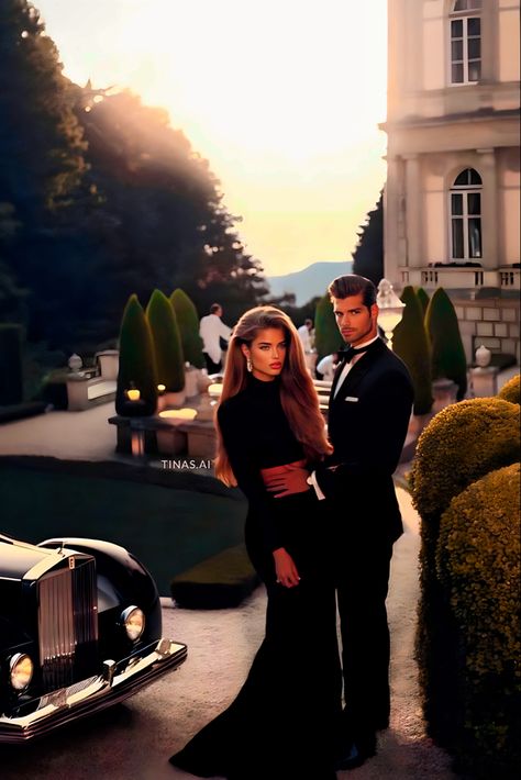 Old Money Couple Photoshoot, Old Money Photoshoot Ideas, High Lifestyle, Money Photoshoot, Powerful Couple, Artistic Couple, Victoria's Secret Aesthetic, Dream Couple, Classy Lifestyle