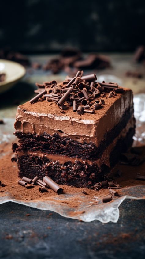 Chocolate Ganache Cake, Ganache Cake, Best Chocolate Desserts, Rich Chocolate Cake, Kinds Of Desserts, Chocolate Delight, Chocolate Dessert Recipes, Chocolate Dessert, Decadent Chocolate