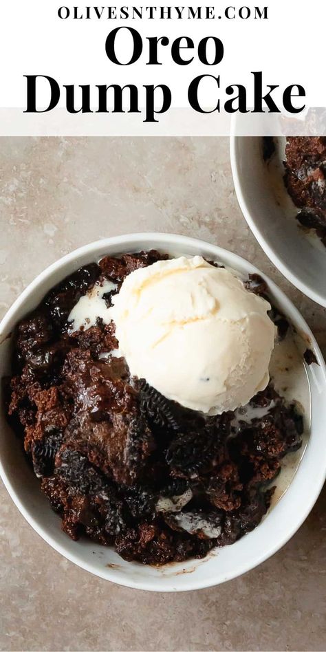 Oreo Dump Cake Recipe Dirt Pudding Cake Recipe, Pie, Brownie Recipes Oreo, Oreo Dirt Dessert Recipe, Pudding Oreo Dessert, Oreo Dump Cake Recipes, Oreo Dessert Ideas, Oreo Cookie Desserts, Chocolate Dump Cake Recipes