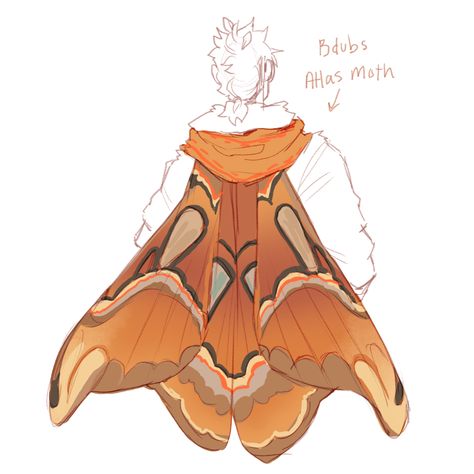 Magical Mayhem! — A handful of elytra headcanons, I'm gonna be... Moth Inspired Outfit, Moth Wings Drawing, Wings Drawing, Minecraft Art, Minecraft Fan Art, Wings Design, Character Creation, A Drawing, Creature Art