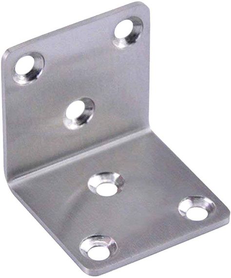 Amazon.com: Hyever Stainless Steel 90 Degree Right Angle Brackets Fastener Corner Braces with Screws L Shape Joints Plate 6 Pcs: Home Improvement Cellular Blinds, Corner Brace, Angle Bracket, Right Angle, 90 Degree, 90 Degrees, Table Legs, L Shape, Braces