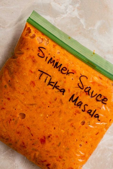 Authentic Tikka Masala, Simmer Sauce Recipe, Indian Simmer Sauce, Tikka Masala Paste, Tikki Masala, Curry Base, India Recipes, Tikka Masala Sauce, Marsala Sauce